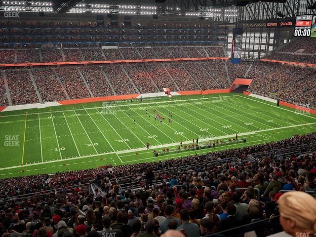 Ford Field - Section Terrace Suite 5 Seat View