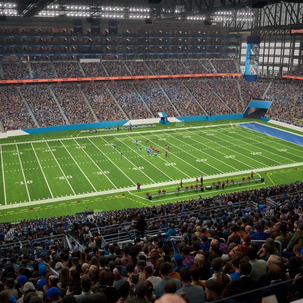 Ford Field - Section Terrace Suite 5 Seat View