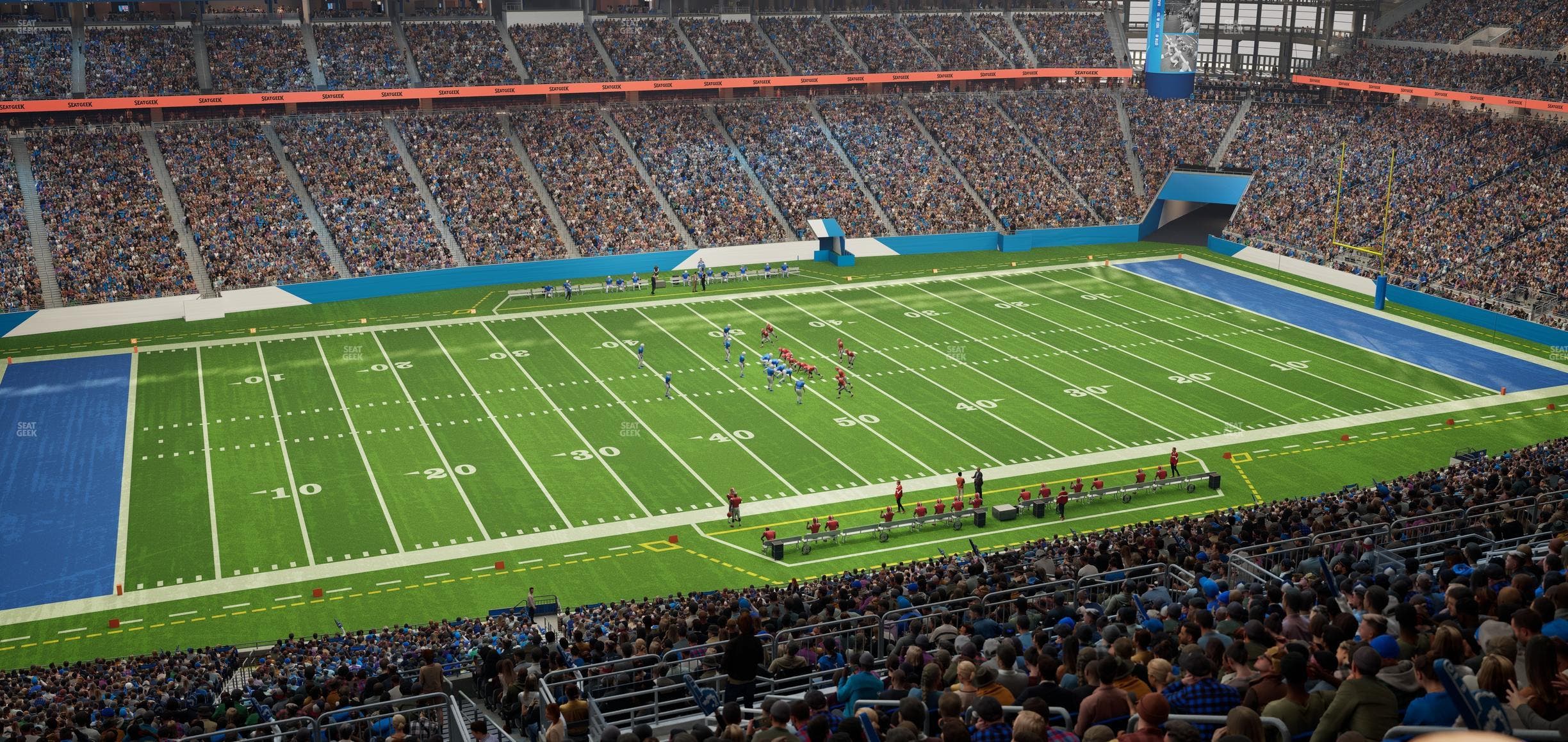 Ford Field - Section Terrace Suite 5 Seat View