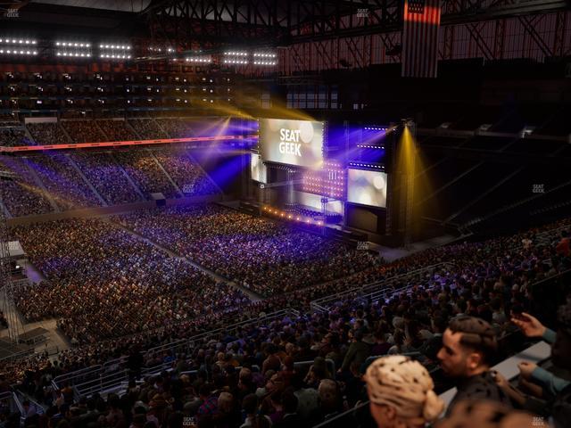 Ford Field - Section Terrace Suite 5 Seat View