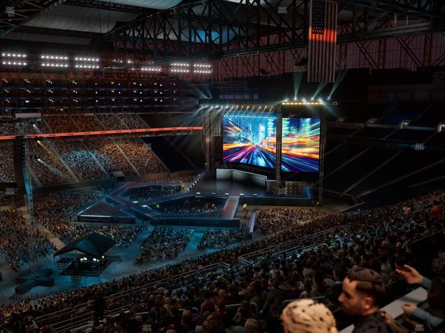 Ford Field - Section Terrace Suite 5 Seat View