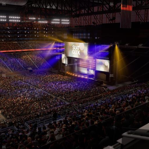 Ford Field - Section Terrace Suite 6 Seat View