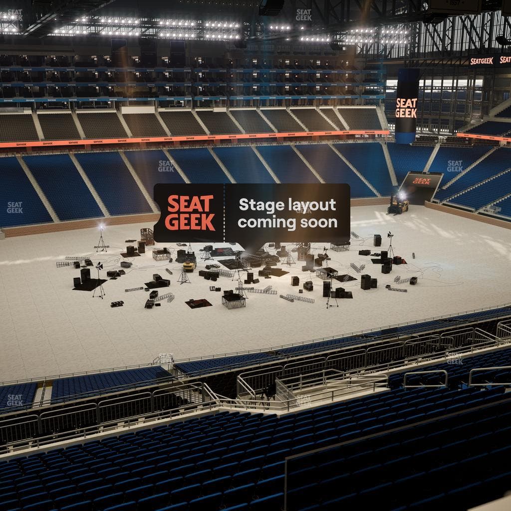 Ford Field - Section Terrace Suite 6 Seat View