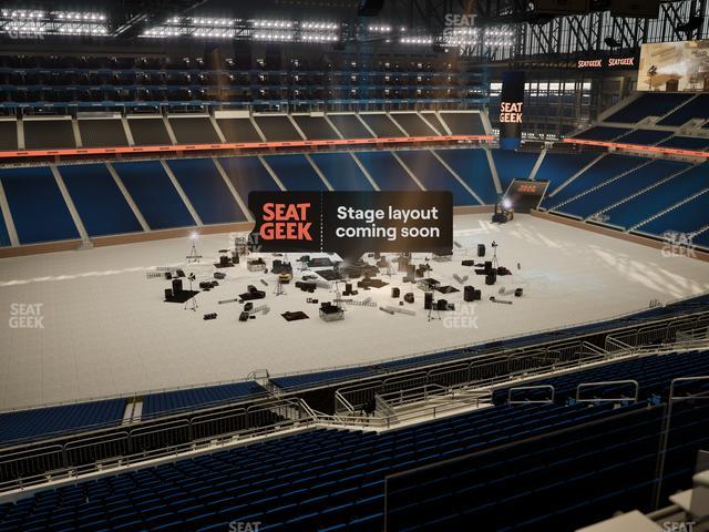 Ford Field - Section Terrace Suite 6 Seat View