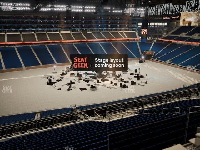 Ford Field - Section Terrace Suite 6 Seat View