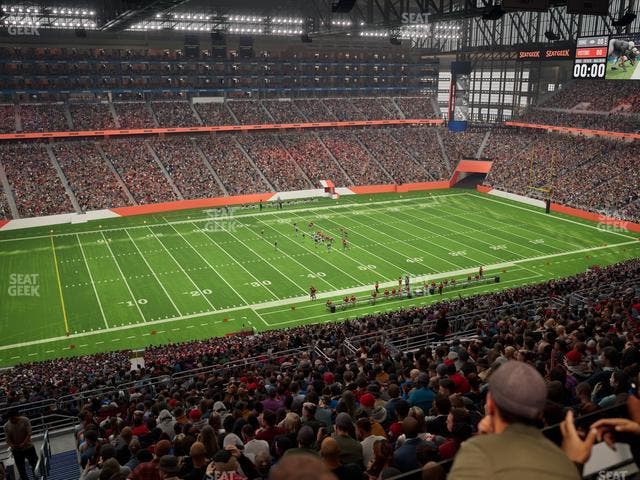 Ford Field - Section Terrace Suite 7 Seat View