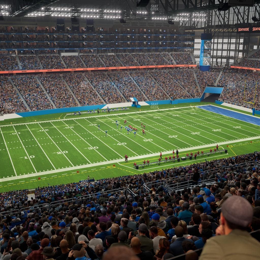 Ford Field - Section Terrace Suite 7 Seat View