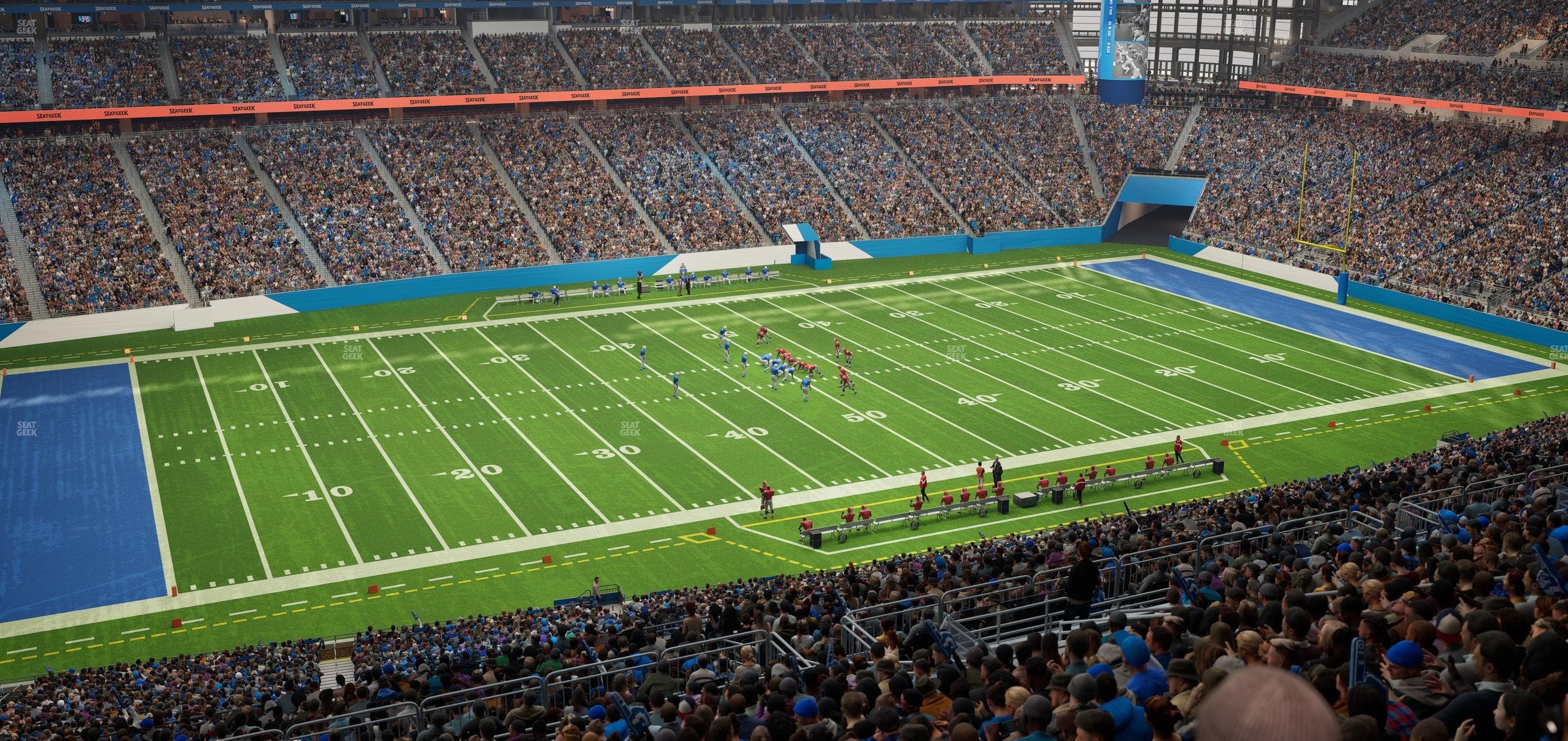 Ford Field - Section Terrace Suite 7 Seat View