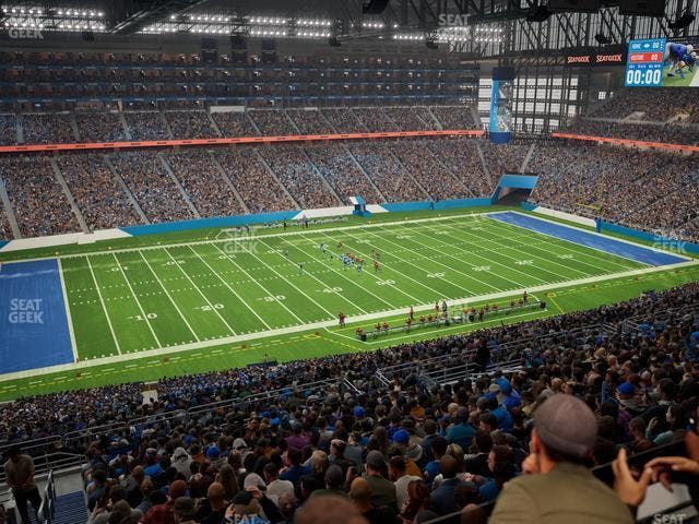 Ford Field - Section Terrace Suite 7 Seat View