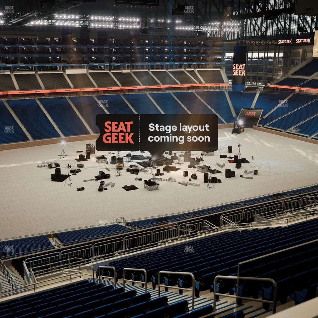 Ford Field - Section Terrace Suite 8 Seat View