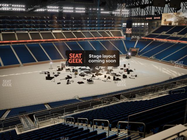 Ford Field - Section Terrace Suite 8 Seat View