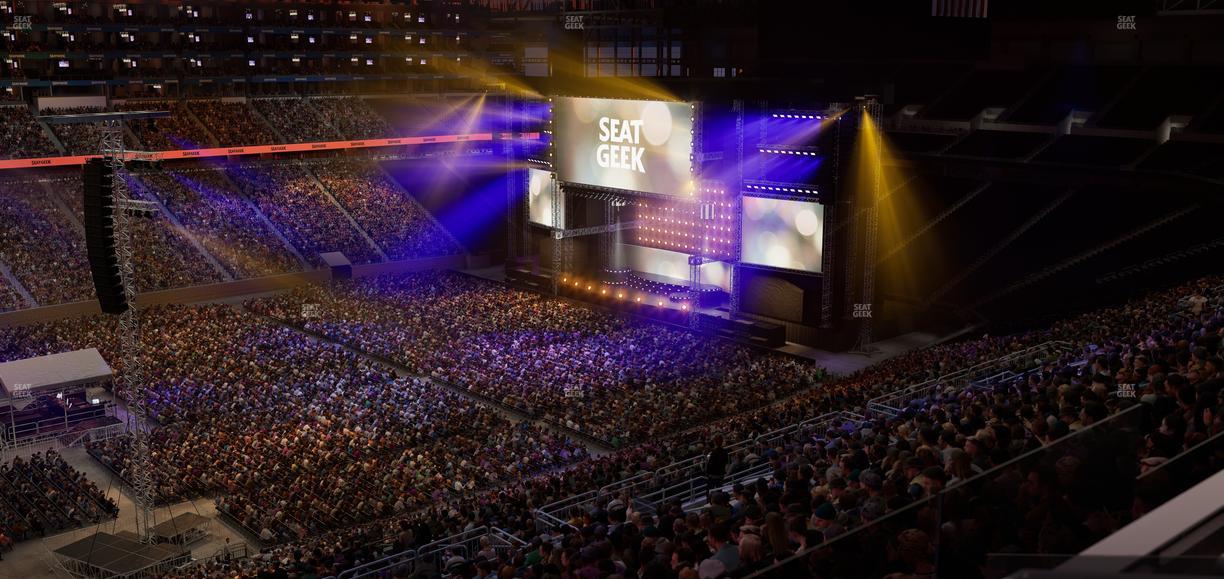 Ford Field - Section Terrace Suite 8 Seat View