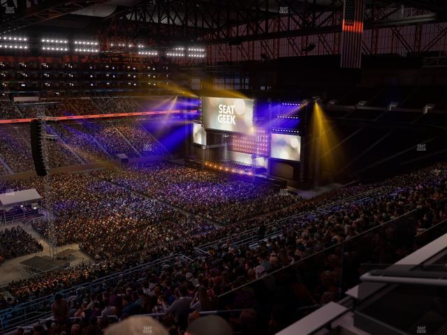 Ford Field - Section Terrace Suite 8 Seat View