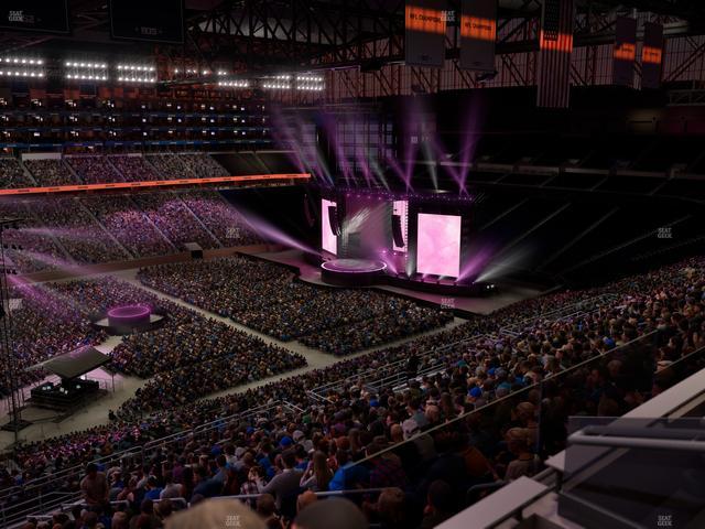 Ford Field - Section Terrace Suite 8 Seat View