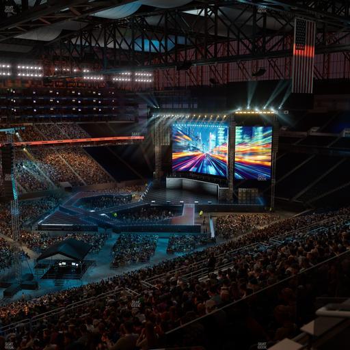 Ford Field - Section Terrace Suite 8 Seat View