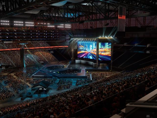 Ford Field - Section Terrace Suite 8 Seat View