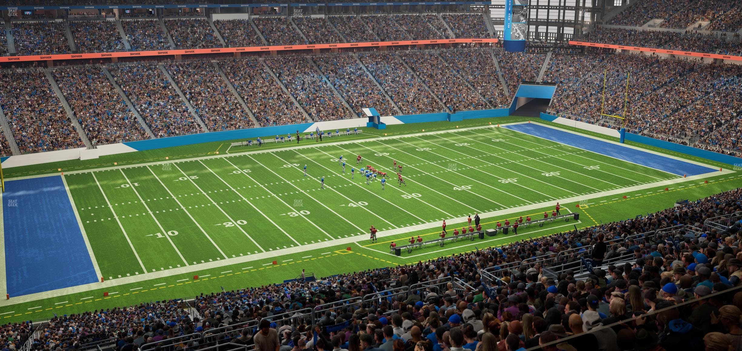Ford Field - Section Terrace Suite 8 Seat View