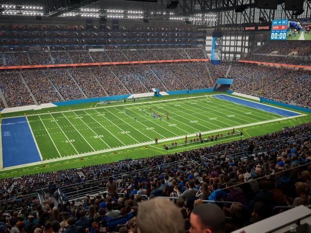 Ford Field - Section Terrace Suite 8 Seat View