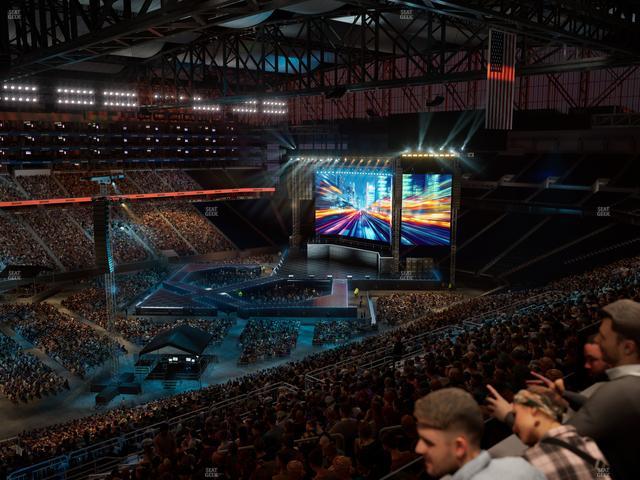 Ford Field - Section Terrace Suite 9 Seat View