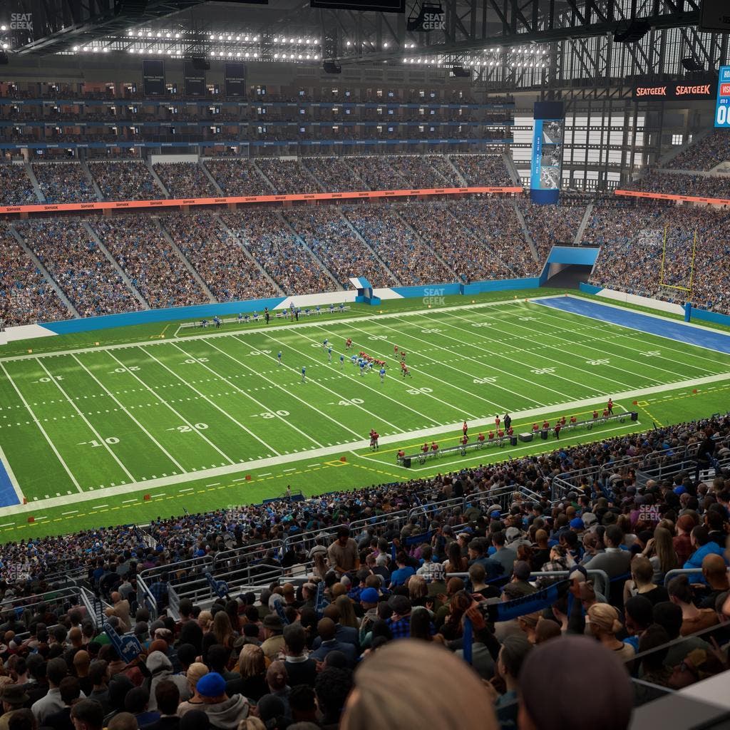 Ford Field - Section Terrace Suite 9 Seat View