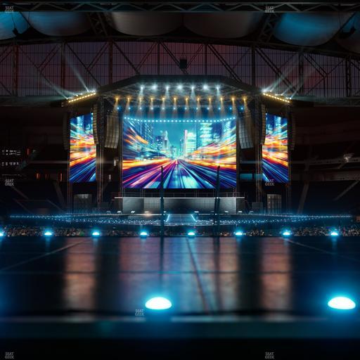 Ford Field - Section Vip Bar Seat View