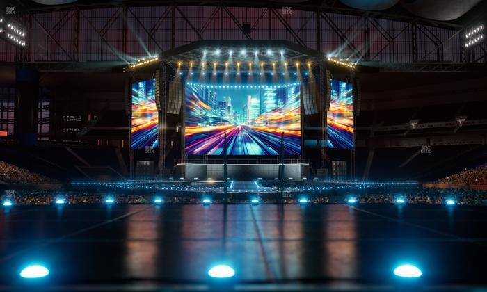 Ford Field - Section Vip Bar Seat View