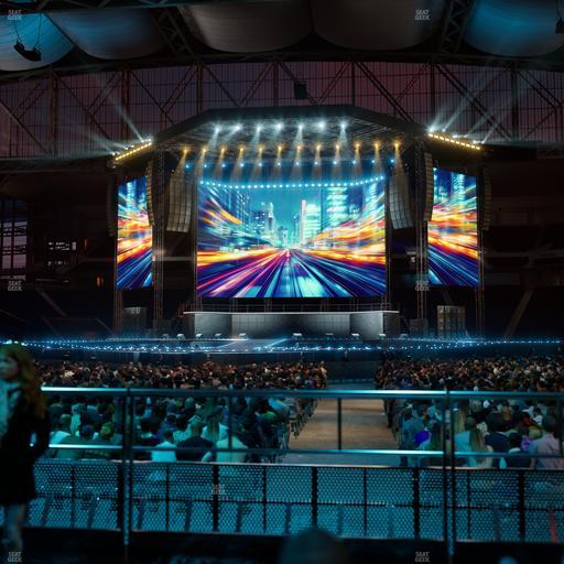 Ford Field - Section Vip Tables 2 Seat View