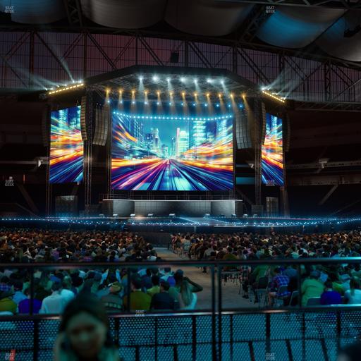 Ford Field - Section Vip Tables 6 Seat View
