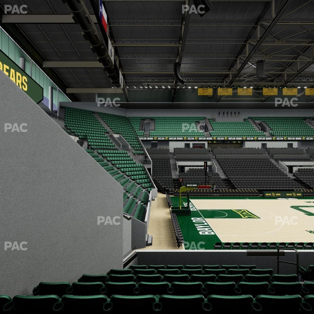 Foster Pavilion - Section 107 Seat View