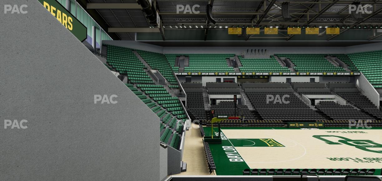 Foster Pavilion - Section 107 Seat View