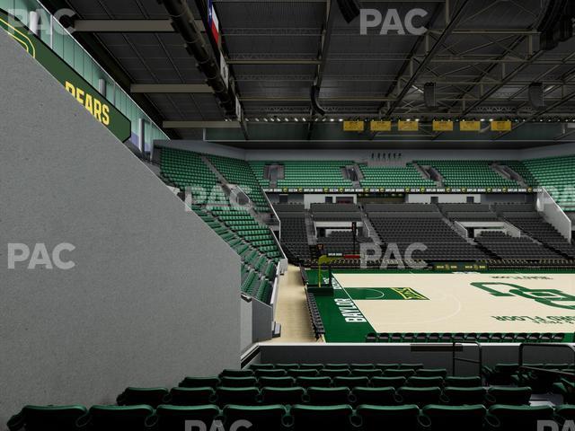 Foster Pavilion - Section 107 Seat View