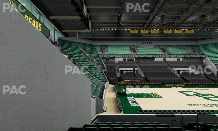 Foster Pavilion - Section 107 Seat View
