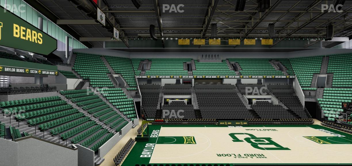 Foster Pavilion - Section 108 Seat View