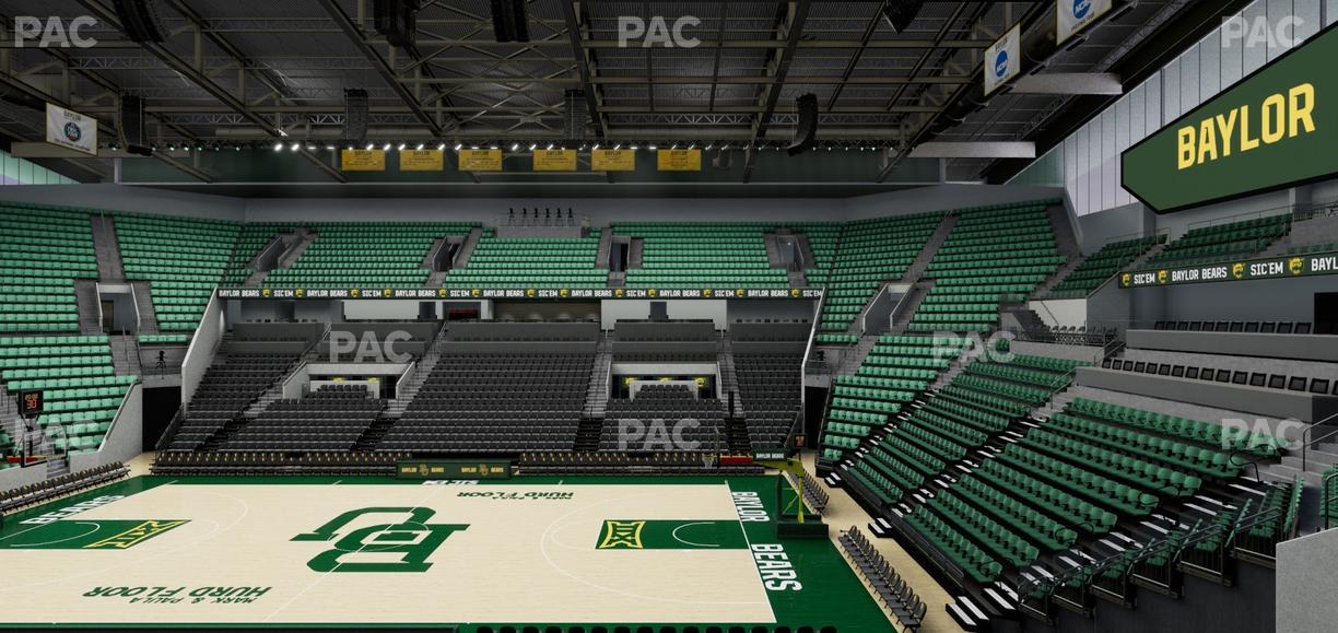 Foster Pavilion - Section 110 Seat View
