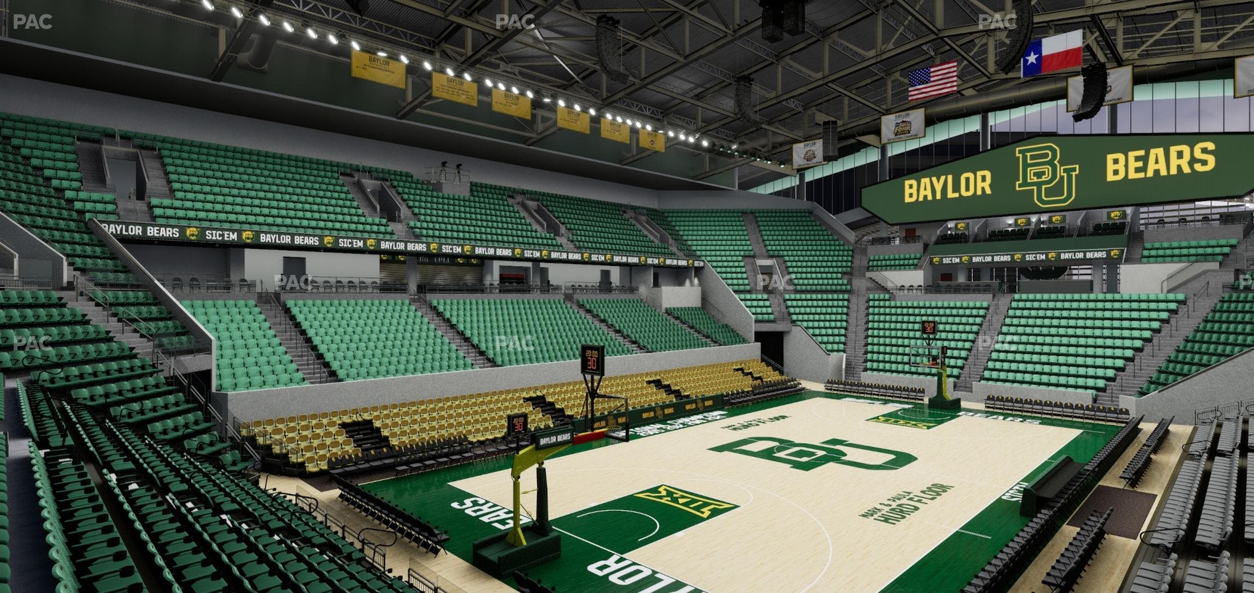 Foster Pavilion - Section 116 Seat View