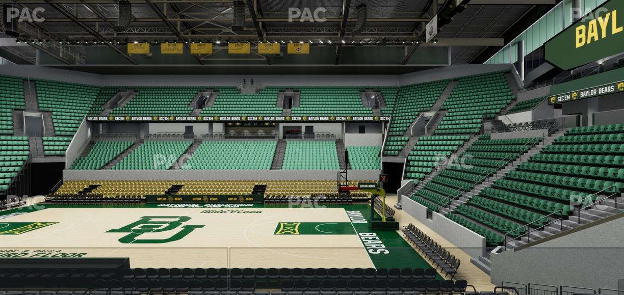 Foster Pavilion - Section 121 Seat View