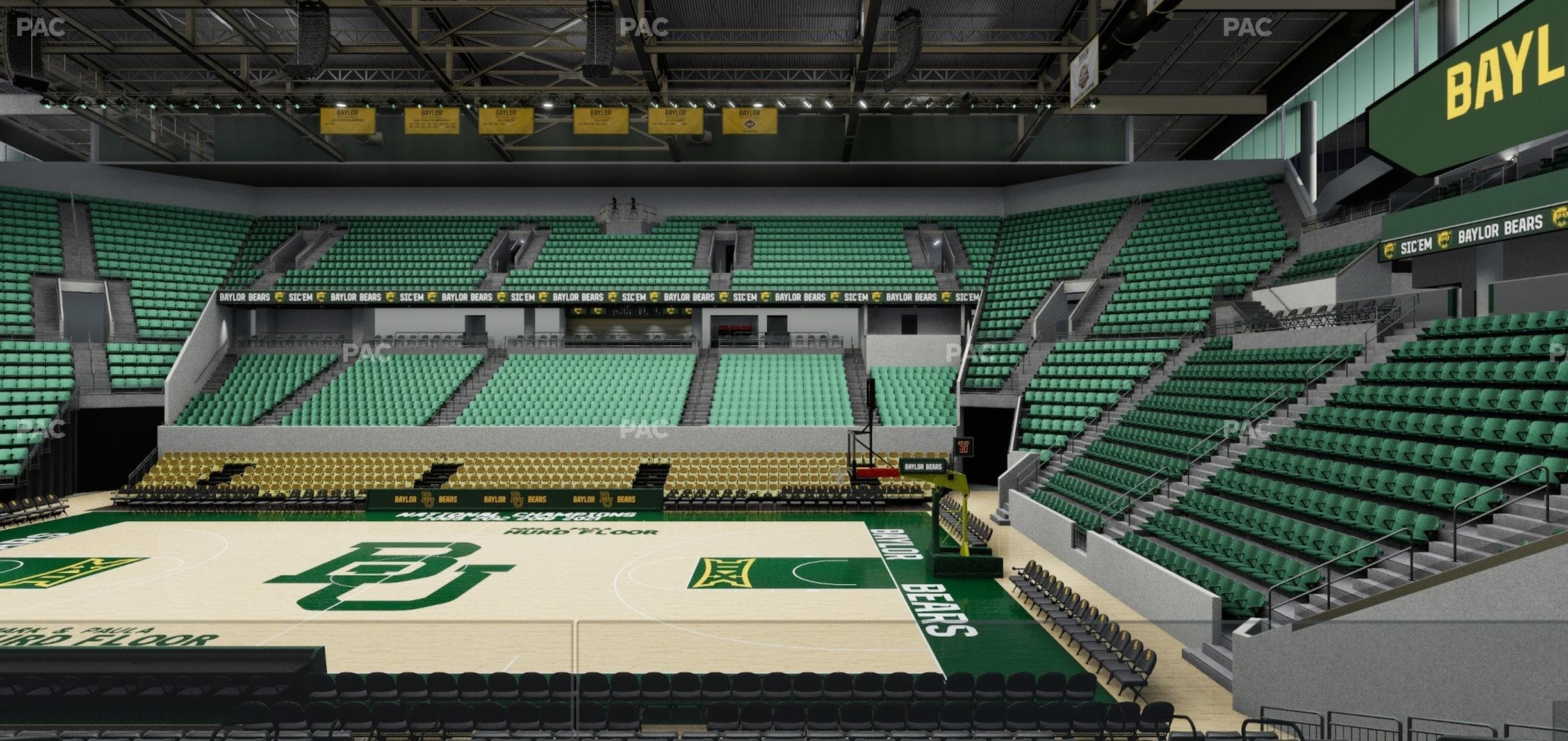 Foster Pavilion - Section 121 Seat View
