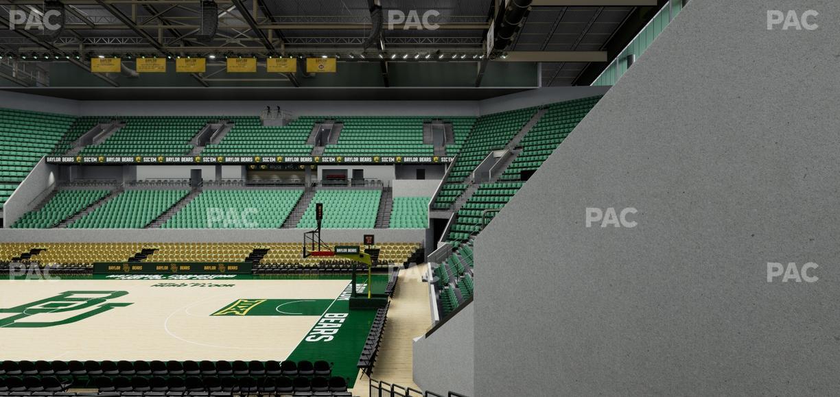 Foster Pavilion - Section 122 Seat View