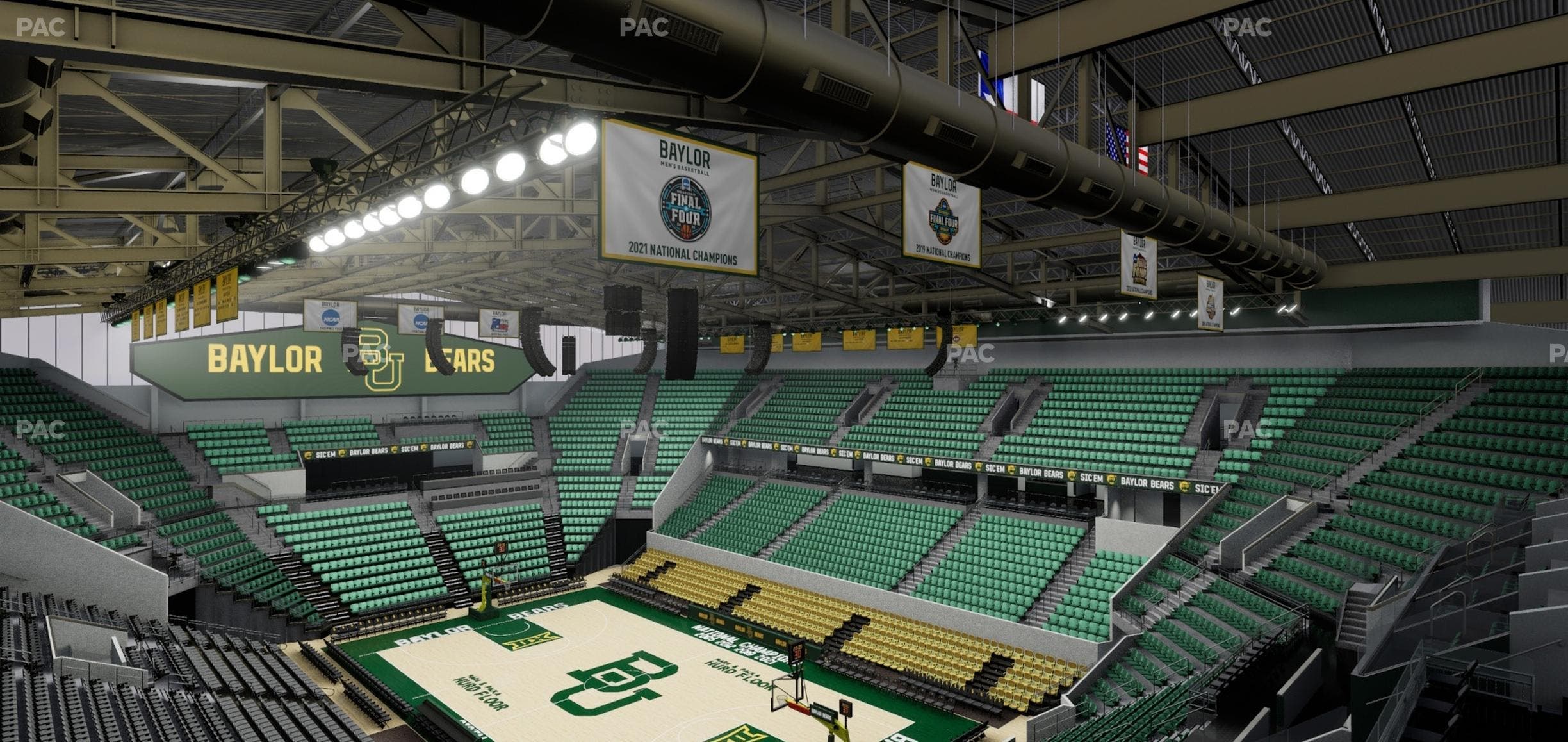 Foster Pavilion - Section 202 Seat View