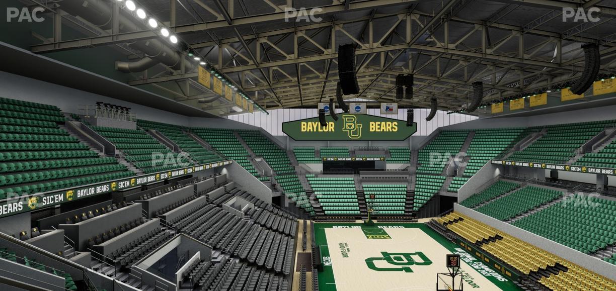 Foster Pavilion - Section 203 Seat View