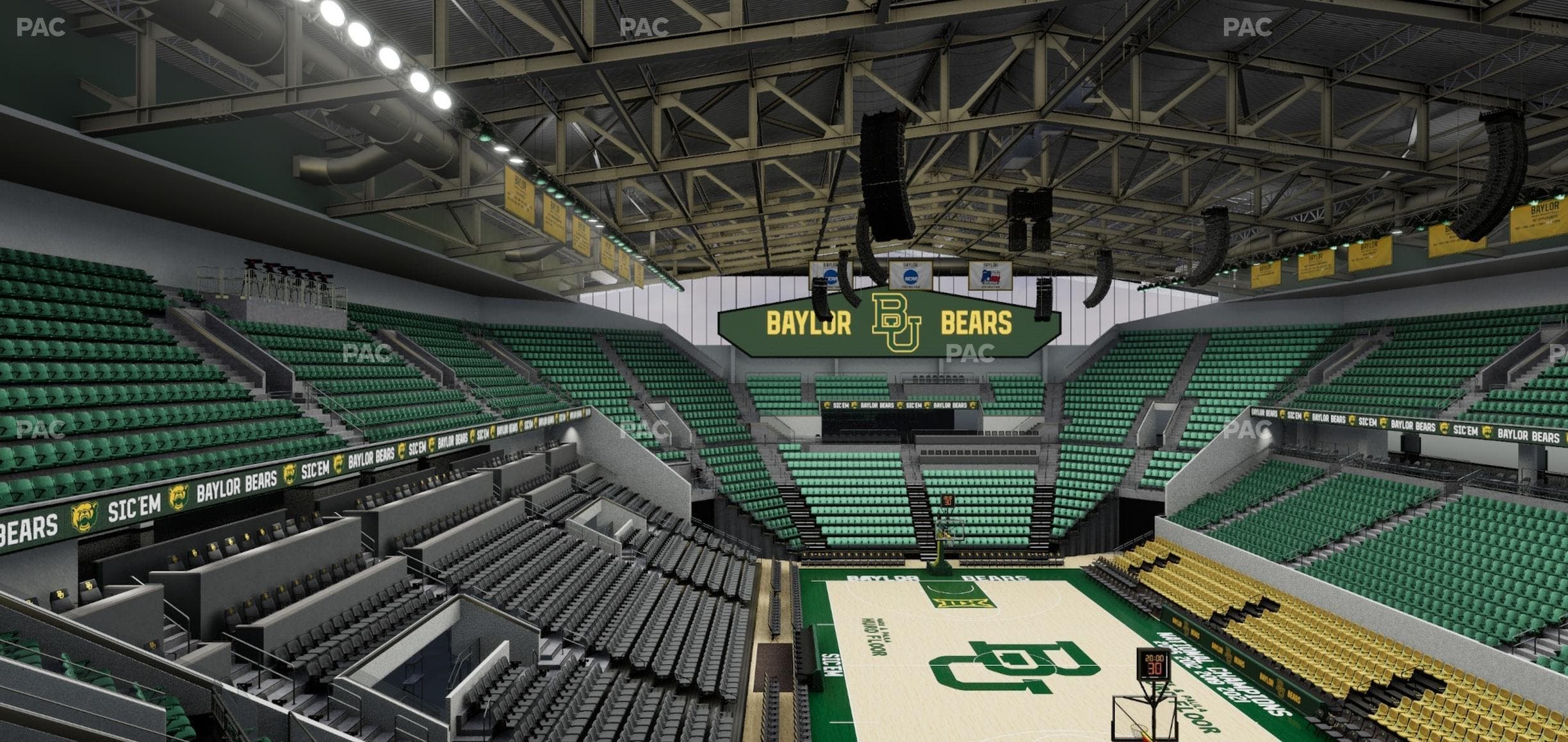 Foster Pavilion - Section 203 Seat View