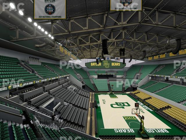 Foster Pavilion - Section 203 Seat View