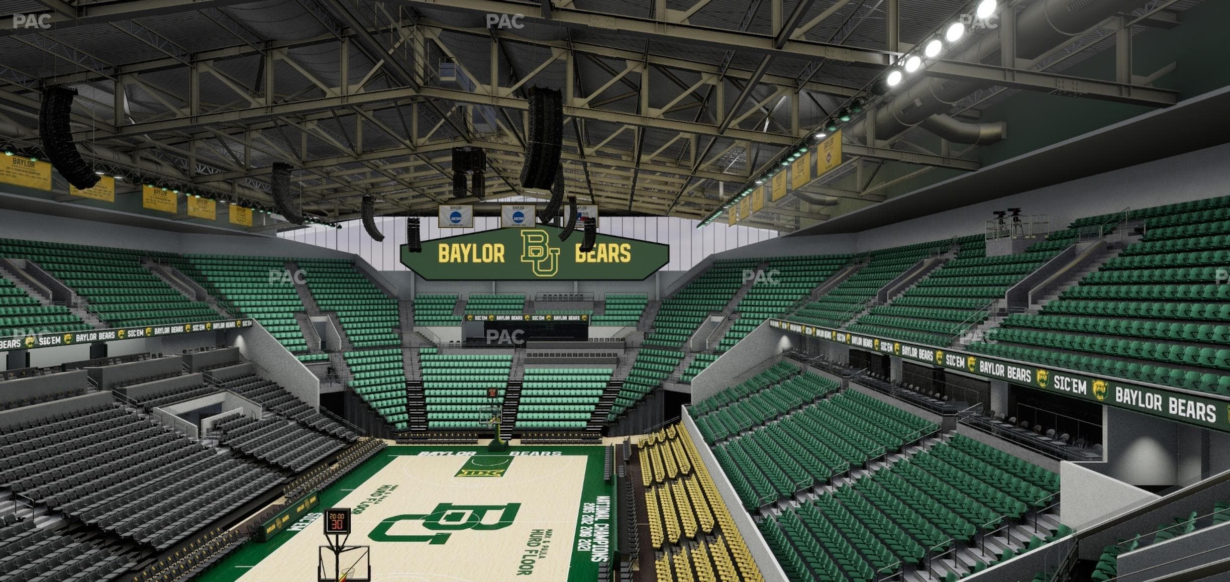 Foster Pavilion - Section 204 Seat View