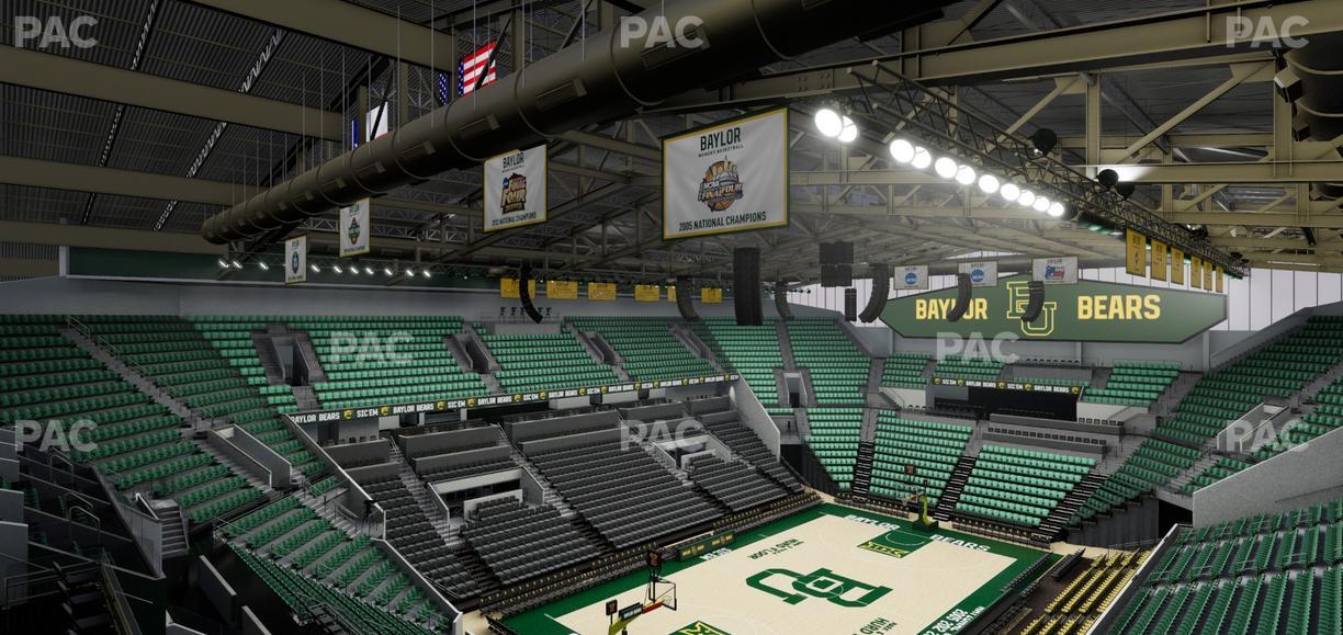 Foster Pavilion - Section 205 Seat View