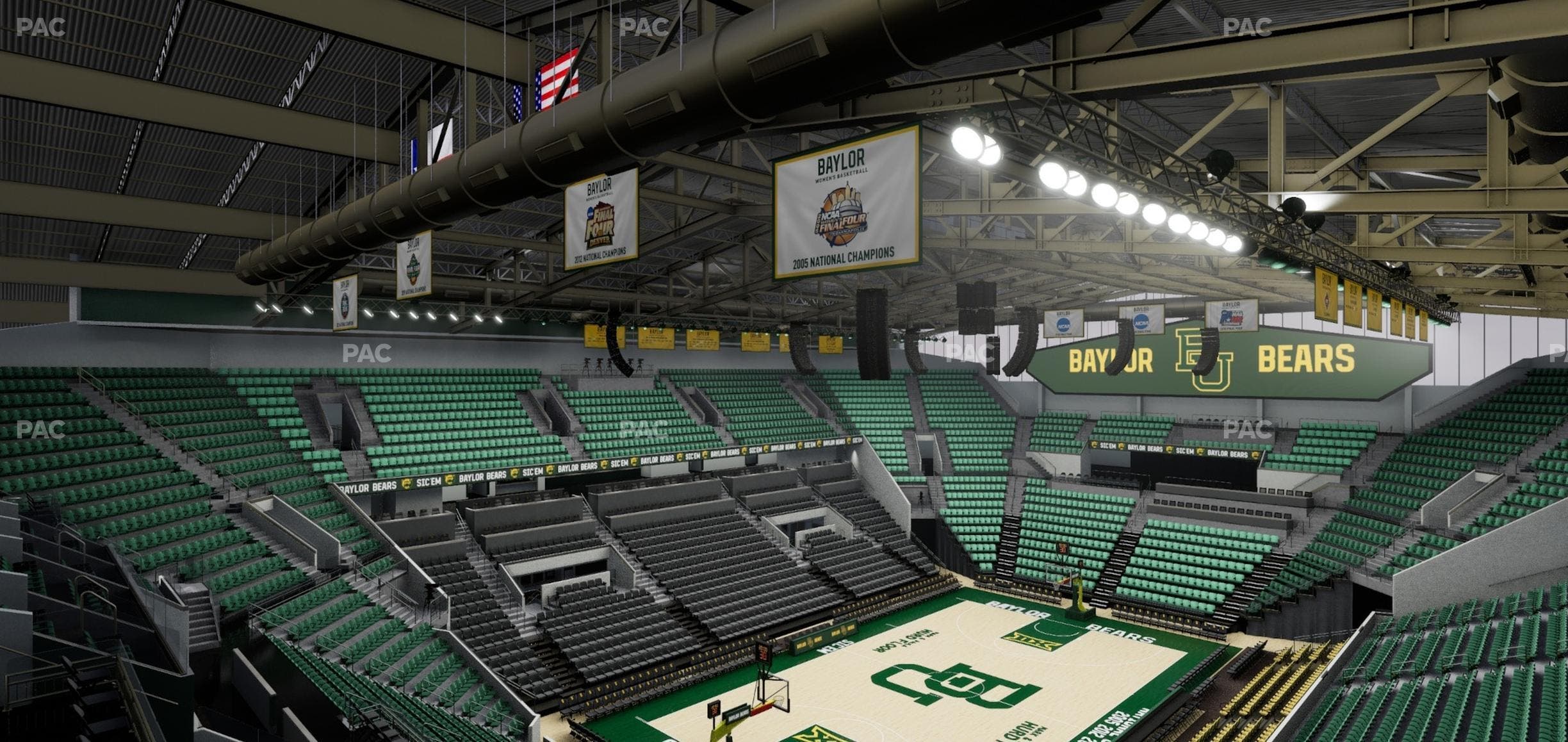 Foster Pavilion - Section 205 Seat View
