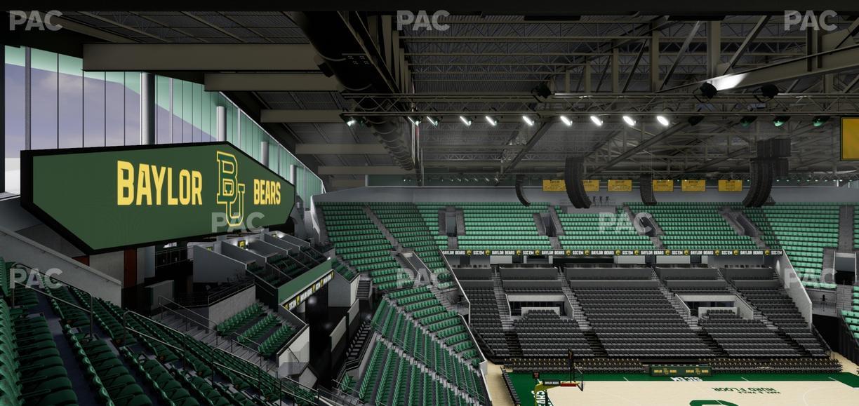Foster Pavilion - Section 206 Seat View