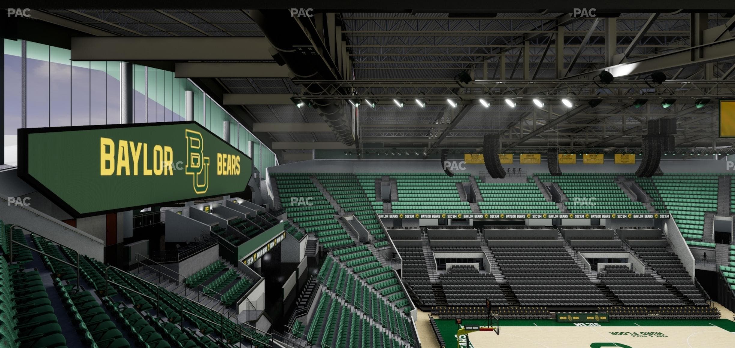Foster Pavilion - Section 206 Seat View