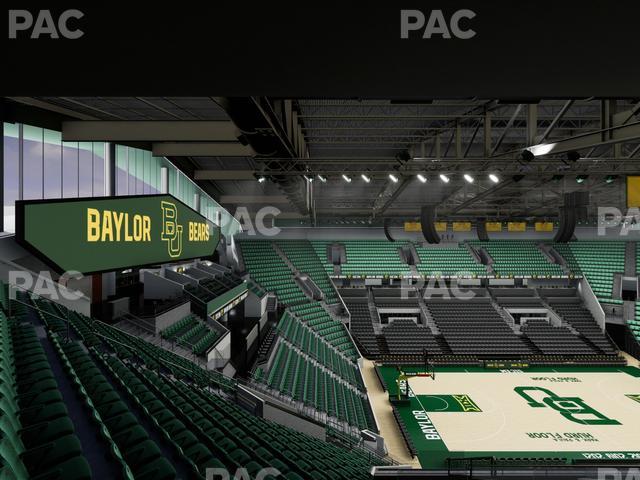 Foster Pavilion - Section 206 Seat View