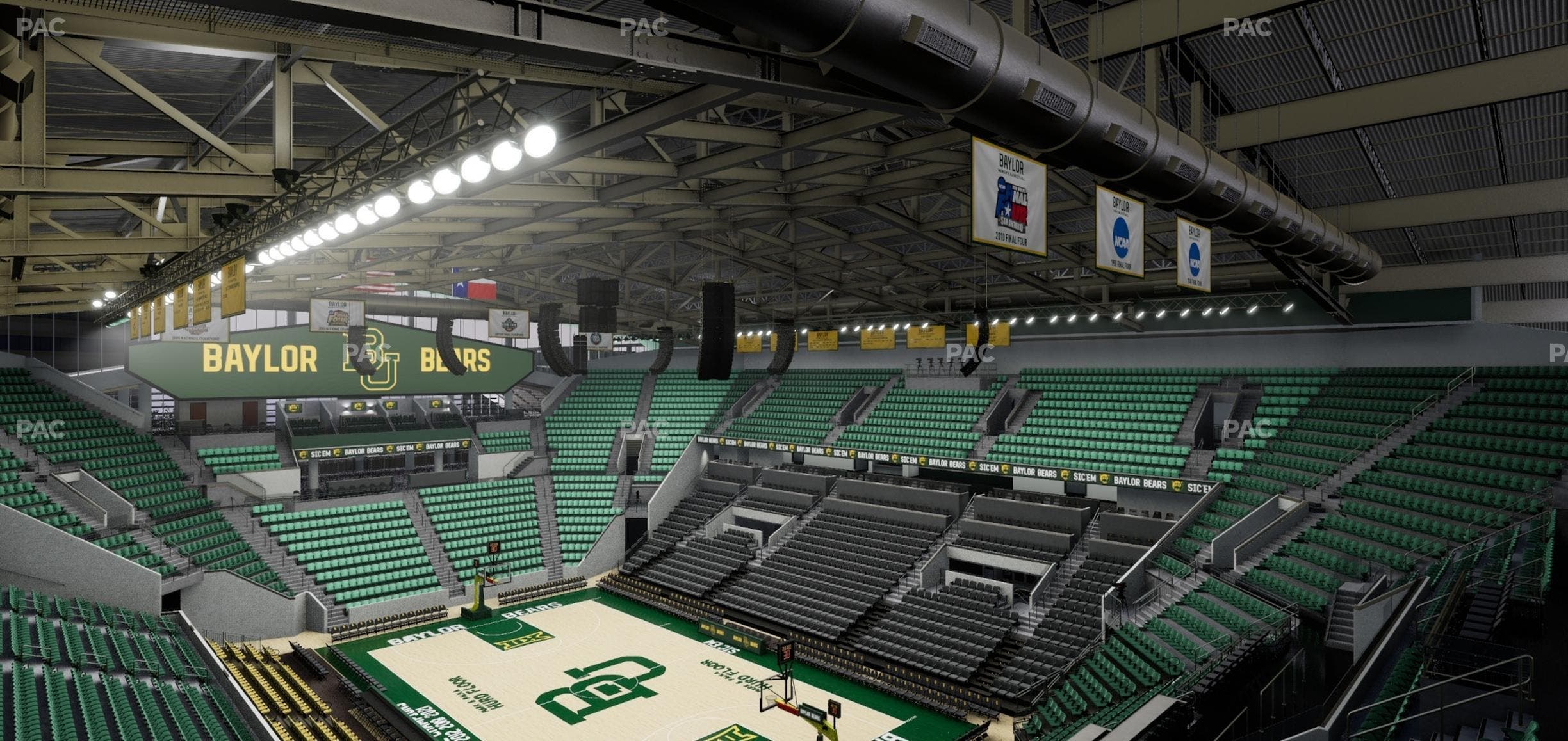 Foster Pavilion - Section 213 Seat View