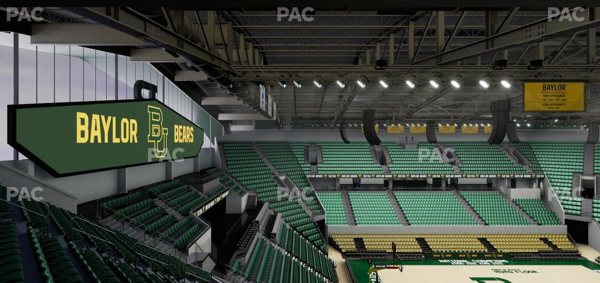 Foster Pavilion - Section 217 Seat View